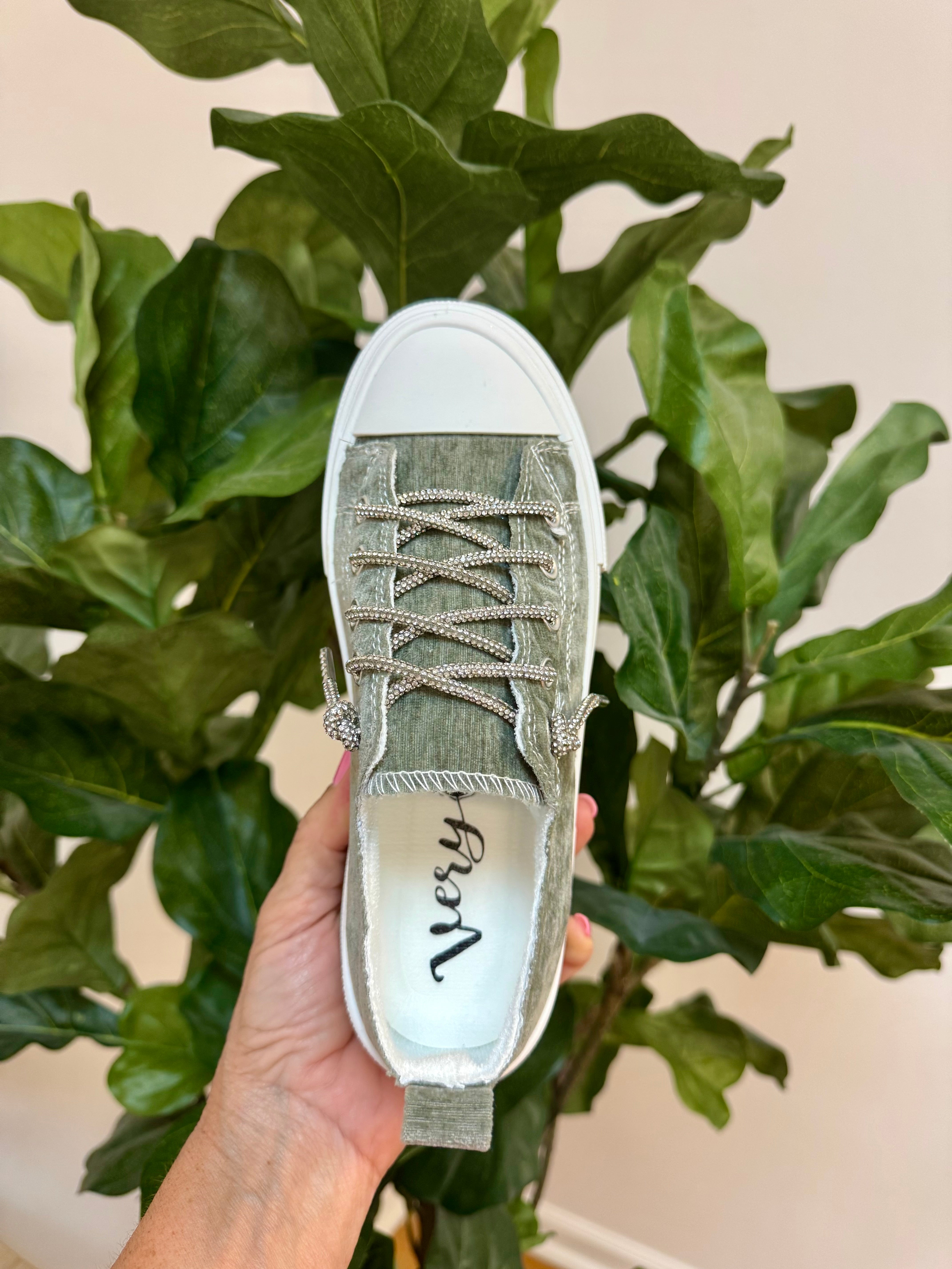 Very G Aman - Velvet Sage-270 Shoes-Very G-The Lovely Closet, Women's Fashion Boutique in Alexandria, KY