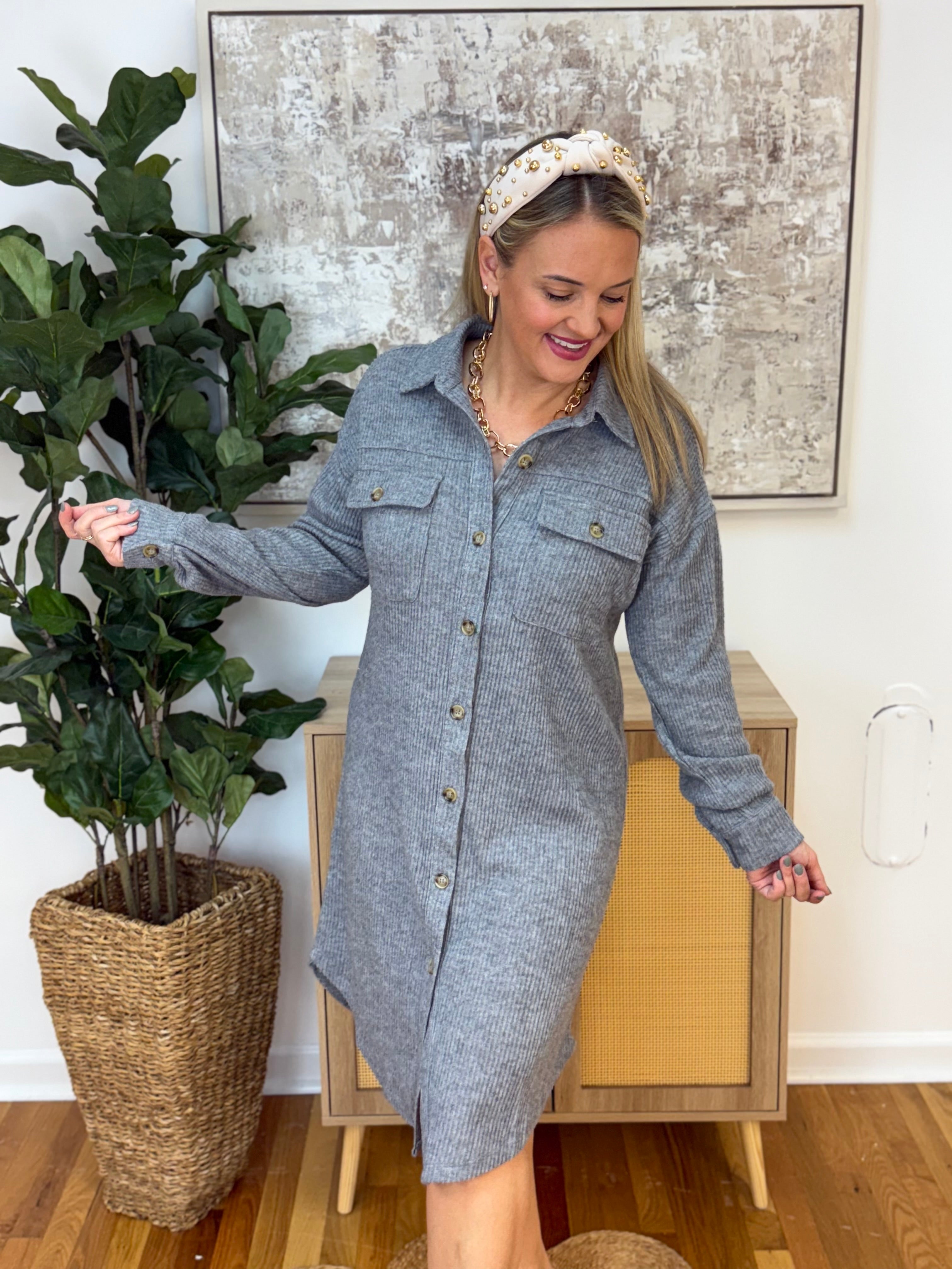 DUSTER KNIT SHACKET-170 Jackets/Outerwear-Doe and Rae-The Lovely Closet, Women's Fashion Boutique in Alexandria, KY