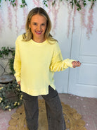 Sunshine Pullover-110 Long Sleeve Top-easel-The Lovely Closet, Women's Fashion Boutique in Alexandria, KY