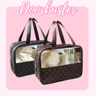 BLACK FRIDAY 10AM - COSMETIC BAG & BUBBLE HEADBAND-290 Bag/Handbags-zenana-The Lovely Closet, Women's Fashion Boutique in Alexandria, KY