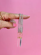 Classic Mixed Metal Blissful 4mm Beaded Bracelet-260 eNewton-eNewton-The Lovely Closet, Women's Fashion Boutique in Alexandria, KY
