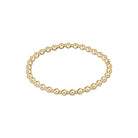 Classic Gold Grateful 4mm Bead Bracelet-260 eNewton-eNewton-The Lovely Closet, Women's Fashion Boutique in Alexandria, KY