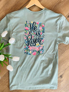 He is Risen Luke 24:6*7 Graphic T-Shirt-135 T-Shirt Bar-The Lovely Closet-The Lovely Closet, Women's Fashion Boutique in Alexandria, KY