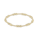 Classic Gold Joy 4mm Bead Bracelet-260 eNewton-eNewton-The Lovely Closet, Women's Fashion Boutique in Alexandria, KY