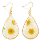 Daisy Resin Teardrop Earring-250 Jewelry-judson-The Lovely Closet, Women's Fashion Boutique in Alexandria, KY