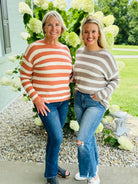 Thinking About Summer Evenings - Mocha-140 Sweaters-The Lovely Closet-The Lovely Closet, Women's Fashion Boutique in Alexandria, KY