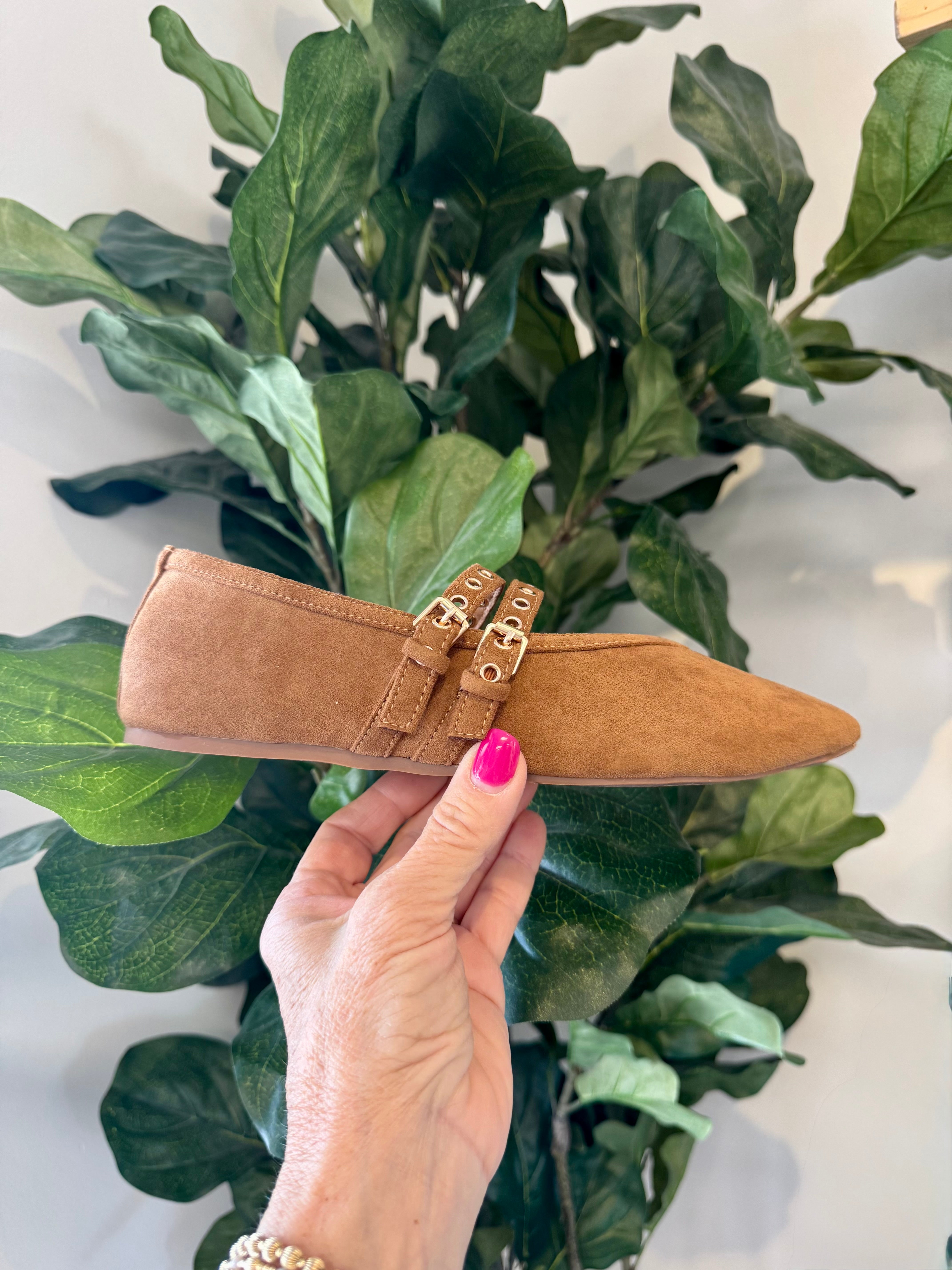 Corkys All Eyes on Me - Camel Faux Suede-270 Shoes-The Lovely Closet-The Lovely Closet, Women's Fashion Boutique in Alexandria, KY