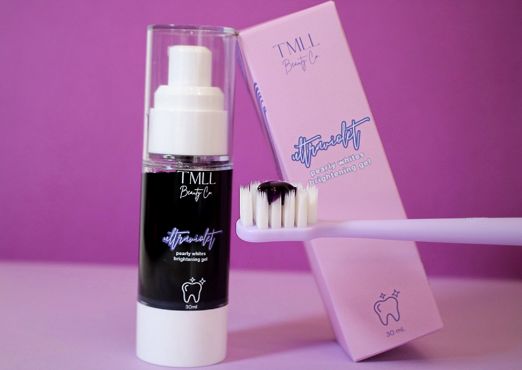 Ultraviolet Pearly White Teeth Whitening Gel-250 - TMLL Beauty Co - Skincare-TMLL Beauty Co-The Lovely Closet, Women's Fashion Boutique in Alexandria, KY