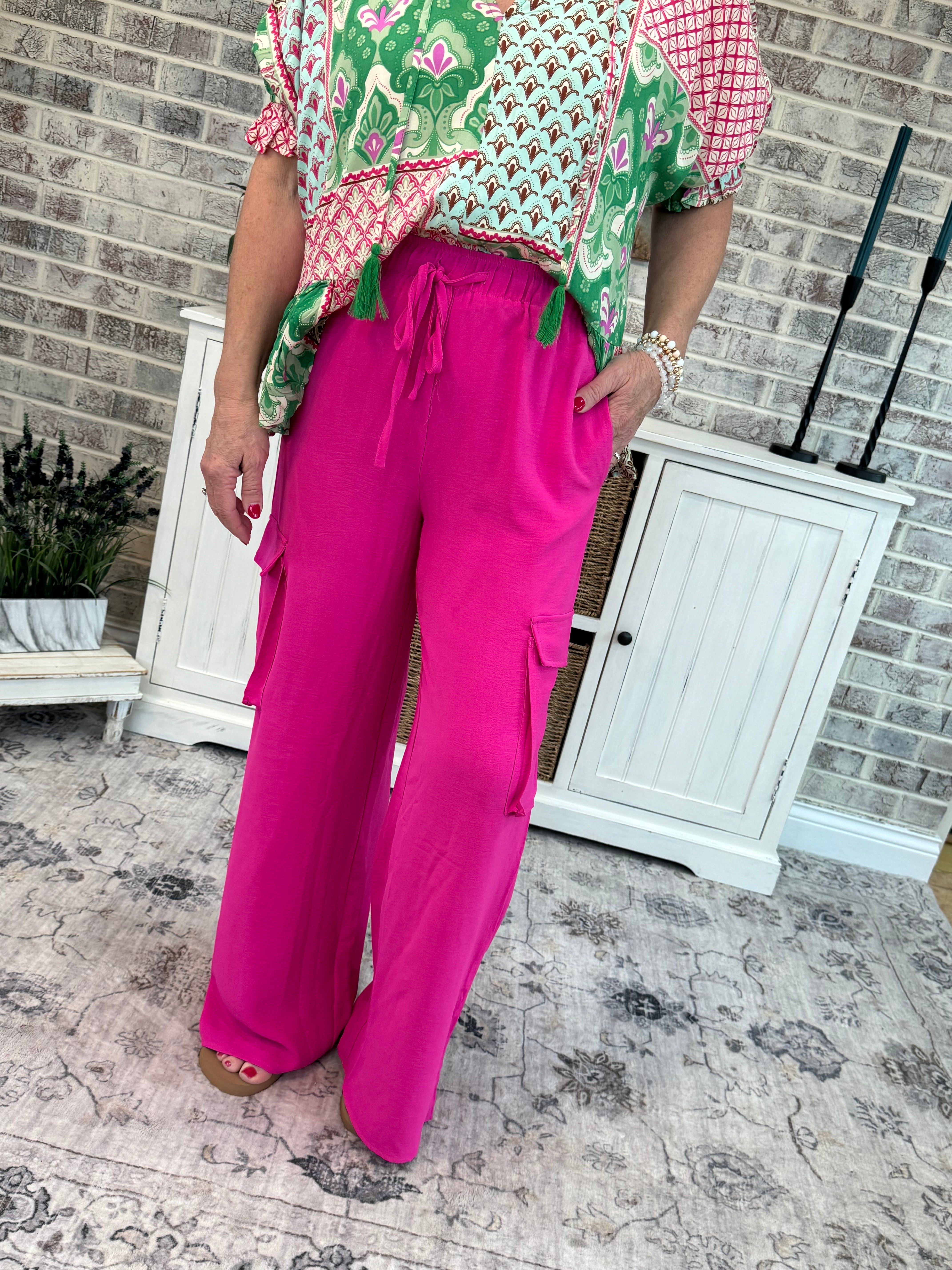 Island Time Palazzo Pants-240 Pants-The Lovely Closet-The Lovely Closet, Women's Fashion Boutique in Alexandria, KY