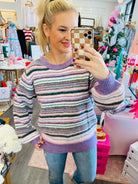 Winter Pastels Sweater-140 Sweaters-The Lovely Closet-The Lovely Closet, Women's Fashion Boutique in Alexandria, KY