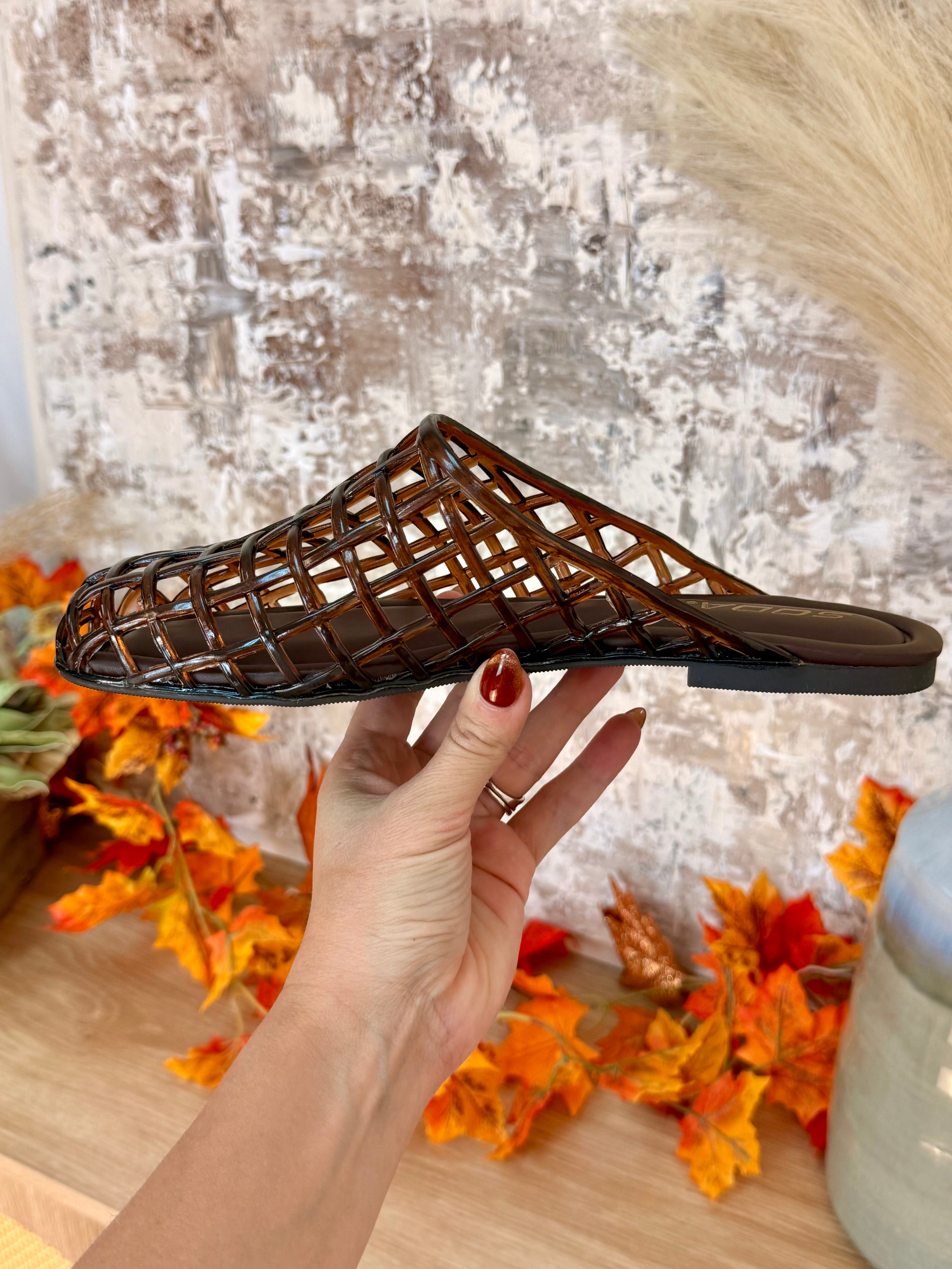 Feeling Good Jelly Slide Mule-270 Shoes-Soda-The Lovely Closet, Women's Fashion Boutique in Alexandria, KY