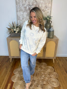Resort Ready Sea Motif Pullover-110 Long Sleeve Top-Blu Pepper-The Lovely Closet, Women's Fashion Boutique in Alexandria, KY