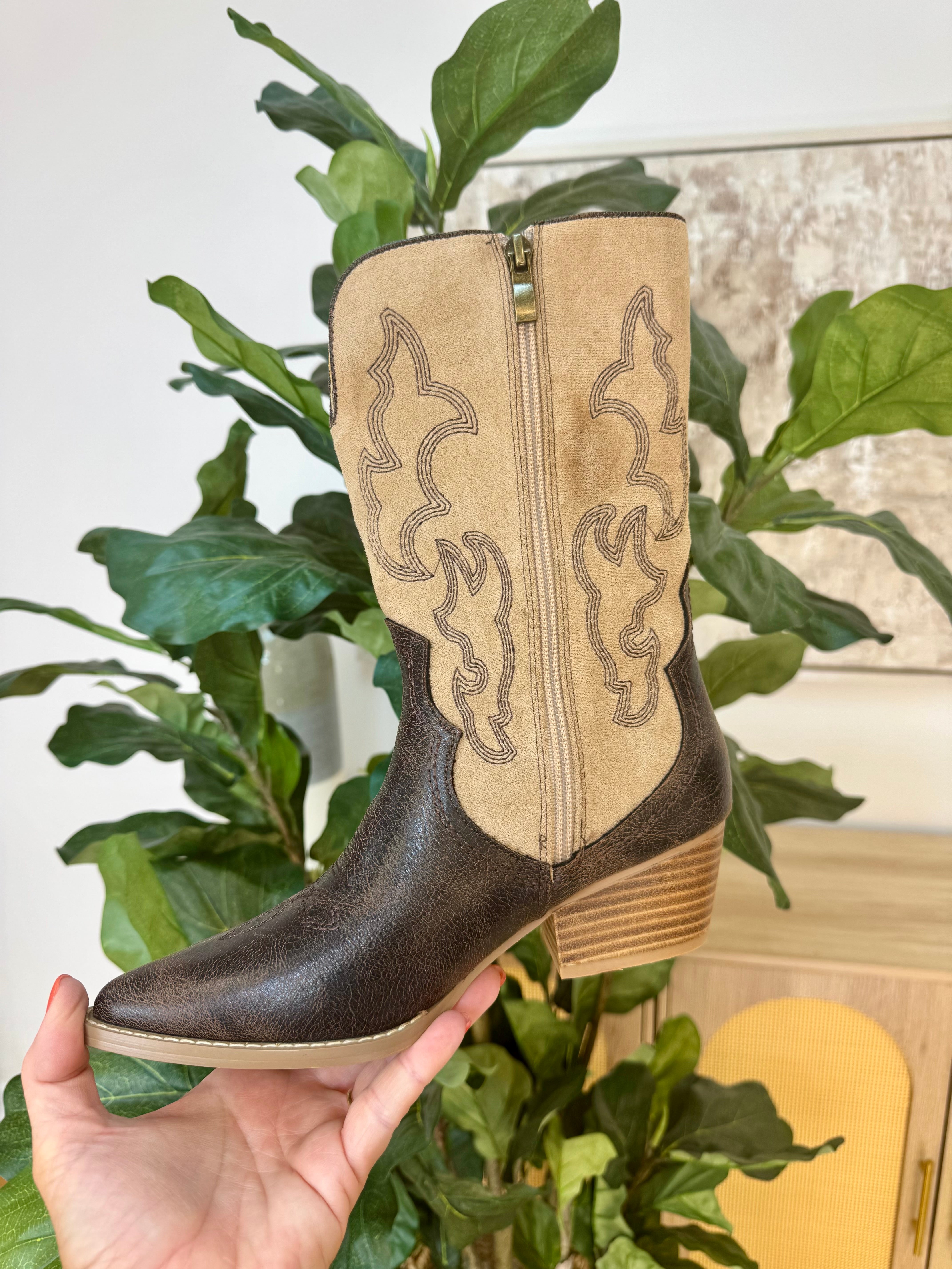 FINAL SALE Corkys Somebodys Problem - Expresso Sand-270 Shoes-Corkys-The Lovely Closet, Women's Fashion Boutique in Alexandria, KY