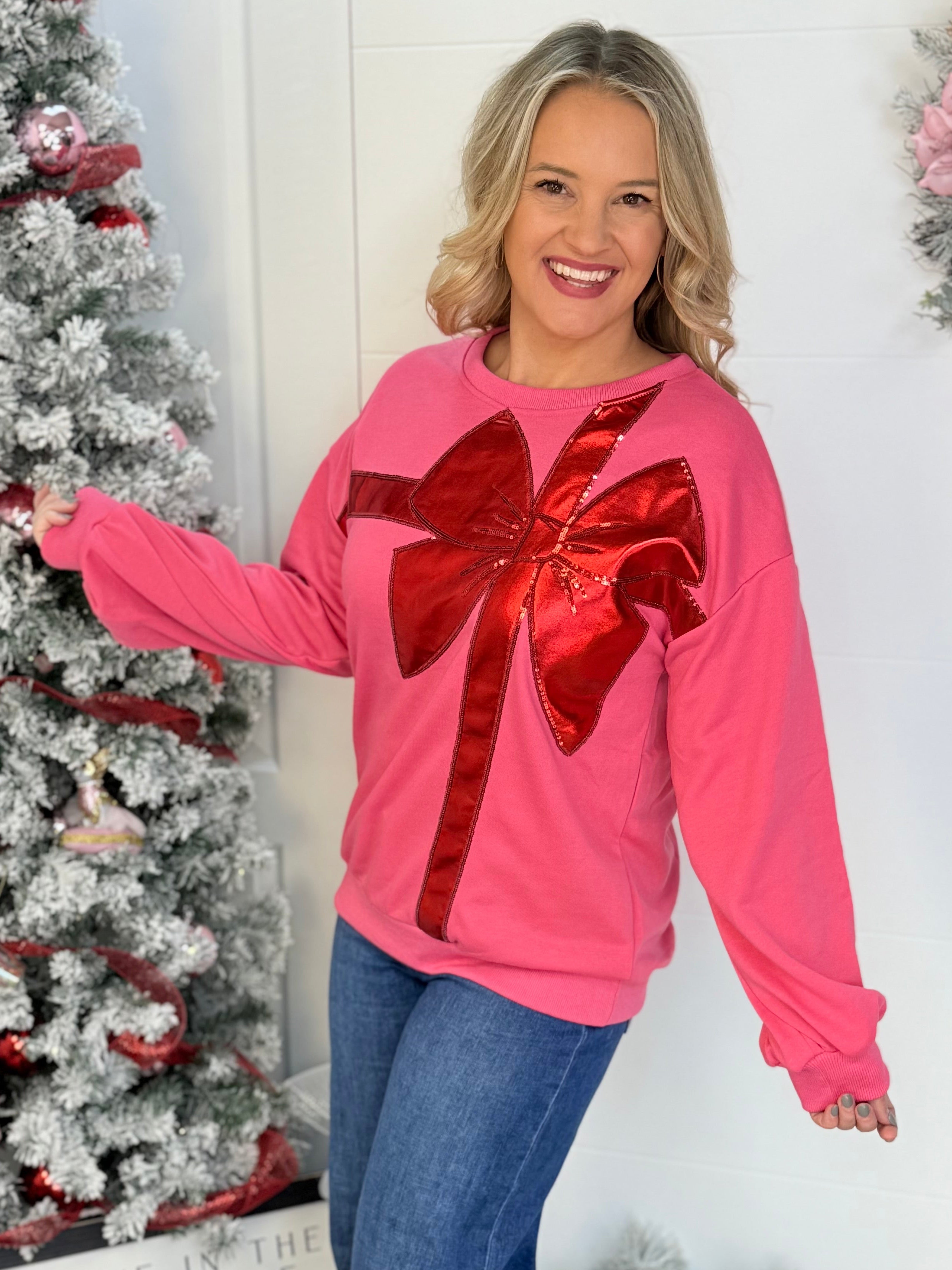 FINAL SALE That's a Wrap Pullover-350 Holiday-Jess Lea-The Lovely Closet, Women's Fashion Boutique in Alexandria, KY