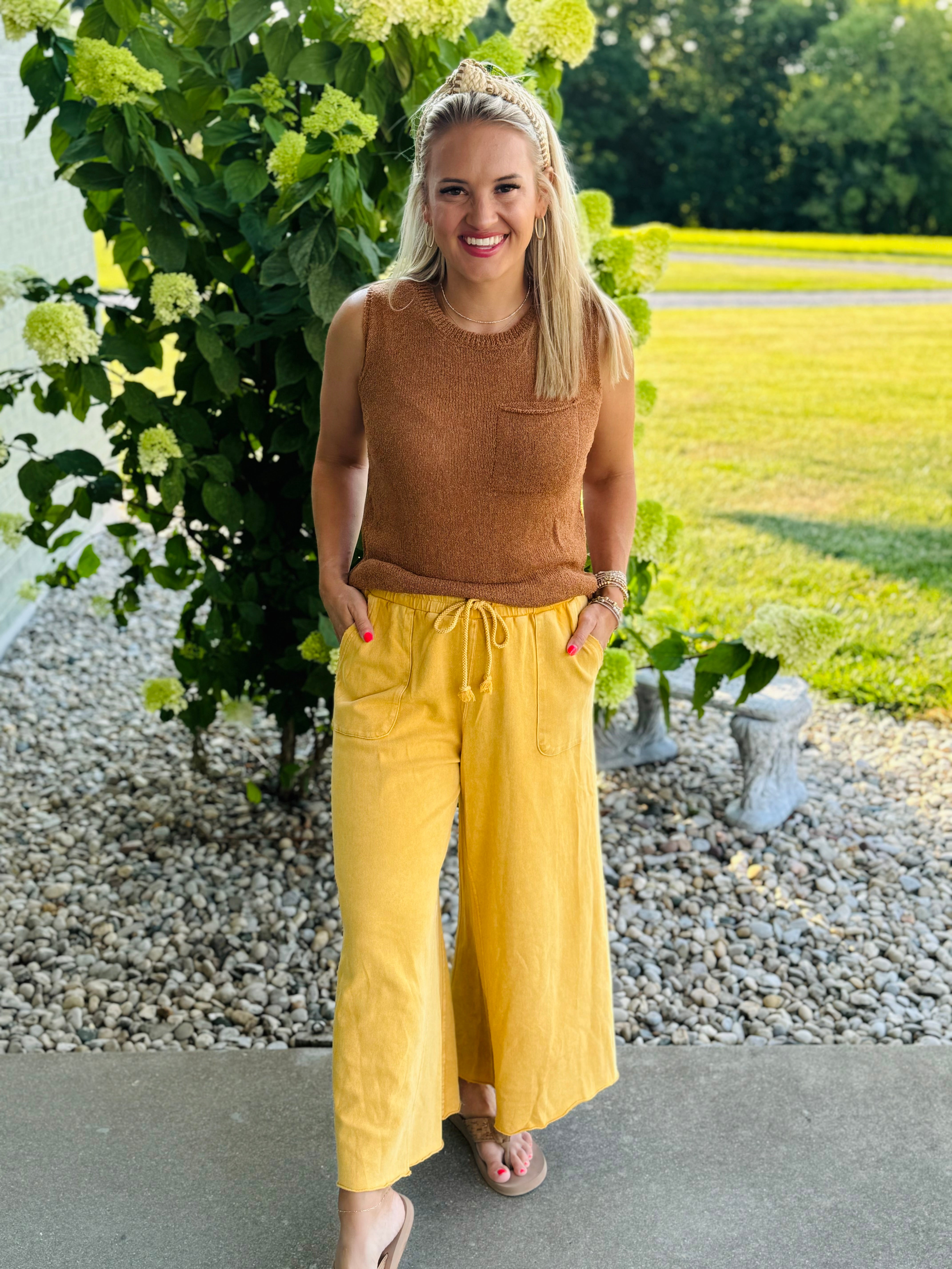 Changing of the Leaves Sleeveless Top-120 Sleeveless Tops-The Lovely Closet-The Lovely Closet, Women's Fashion Boutique in Alexandria, KY