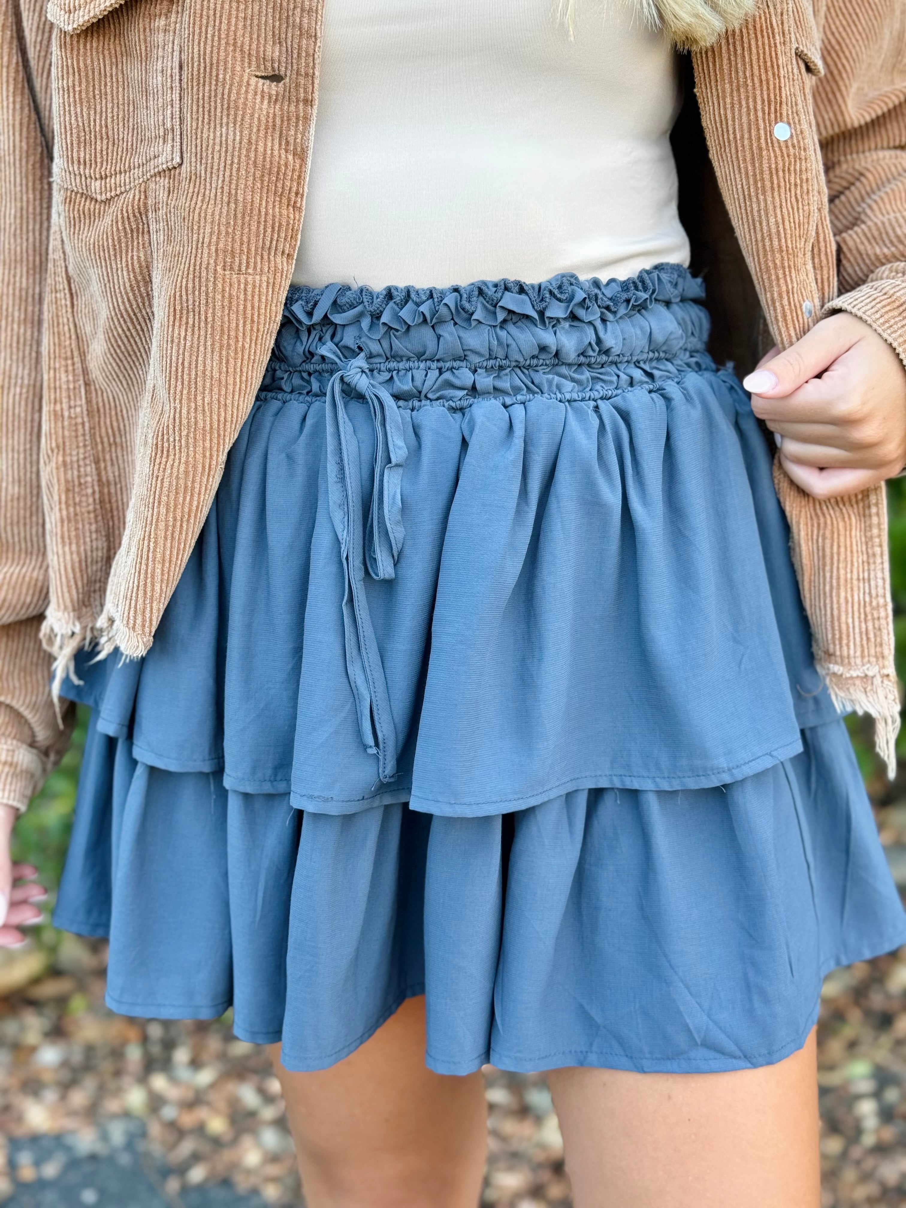 FINAL SALE Fall Flirty Skirt