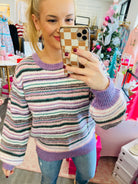 Winter Pastels Sweater-140 Sweaters-The Lovely Closet-The Lovely Closet, Women's Fashion Boutique in Alexandria, KY