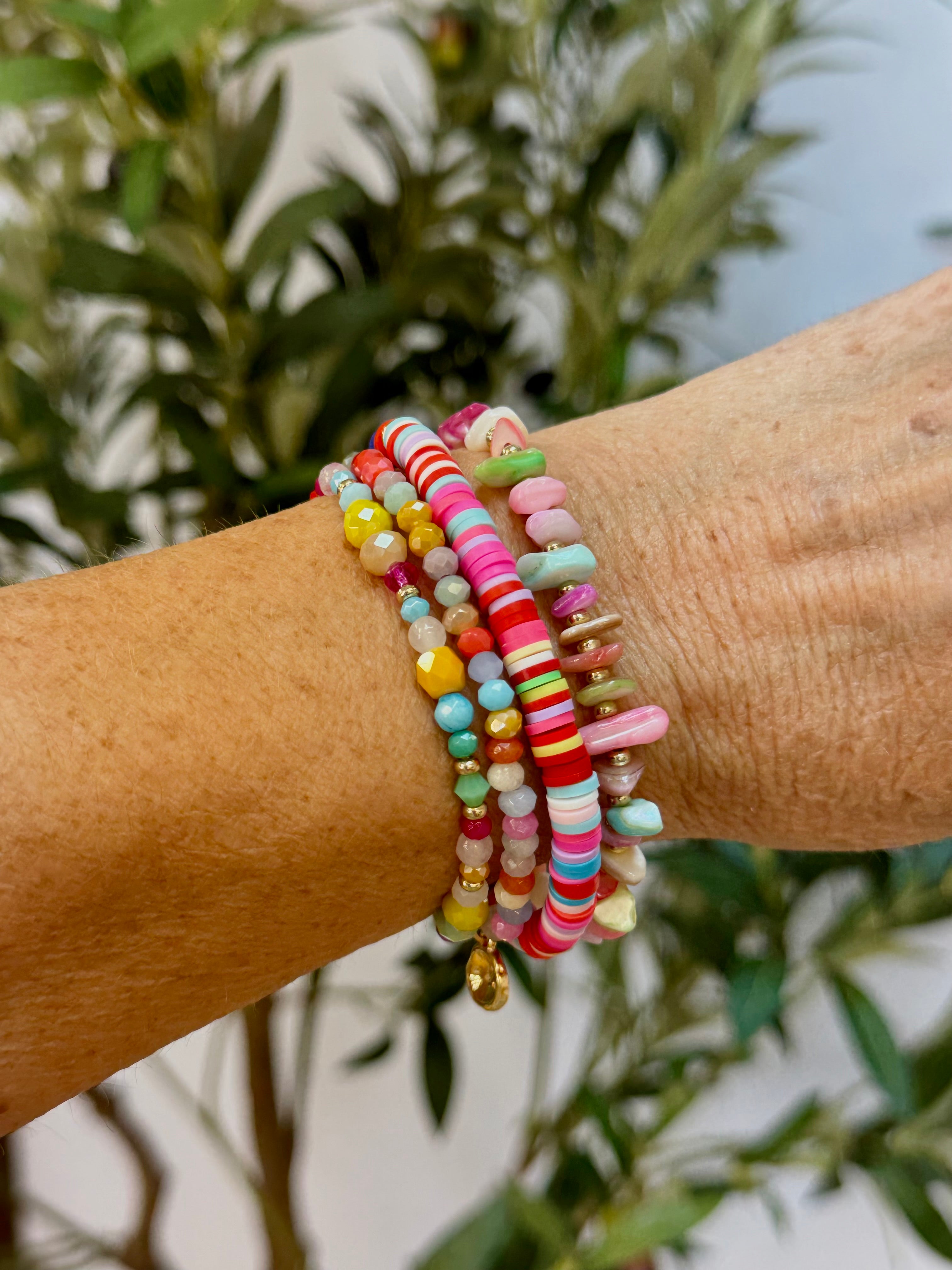 Bright and Fun Bracelet Stack-260 eNewton-The Lovely Closet-The Lovely Closet, Women's Fashion Boutique in Alexandria, KY