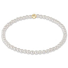 egirl Classic Pearl 3mm Bead Bracelet-260 eNewton-eNewton-The Lovely Closet, Women's Fashion Boutique in Alexandria, KY