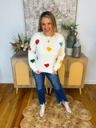 All My Love Sweater-140 Sweaters-Blu Pepper-The Lovely Closet, Women's Fashion Boutique in Alexandria, KY