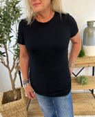 Wearing Me Out Short Sleeve T-Shirt-100 Short Sleeve Tops-culture code-The Lovely Closet, Women's Fashion Boutique in Alexandria, KY