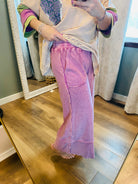 My Fave Comfy Pants - Wild Berry-240 Pants-easel-The Lovely Closet, Women's Fashion Boutique in Alexandria, KY