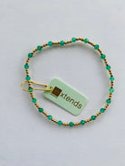 EXTENDS Gold Sincerity 3mm Green Onyx-260 eNewton-eNewton-The Lovely Closet, Women's Fashion Boutique in Alexandria, KY