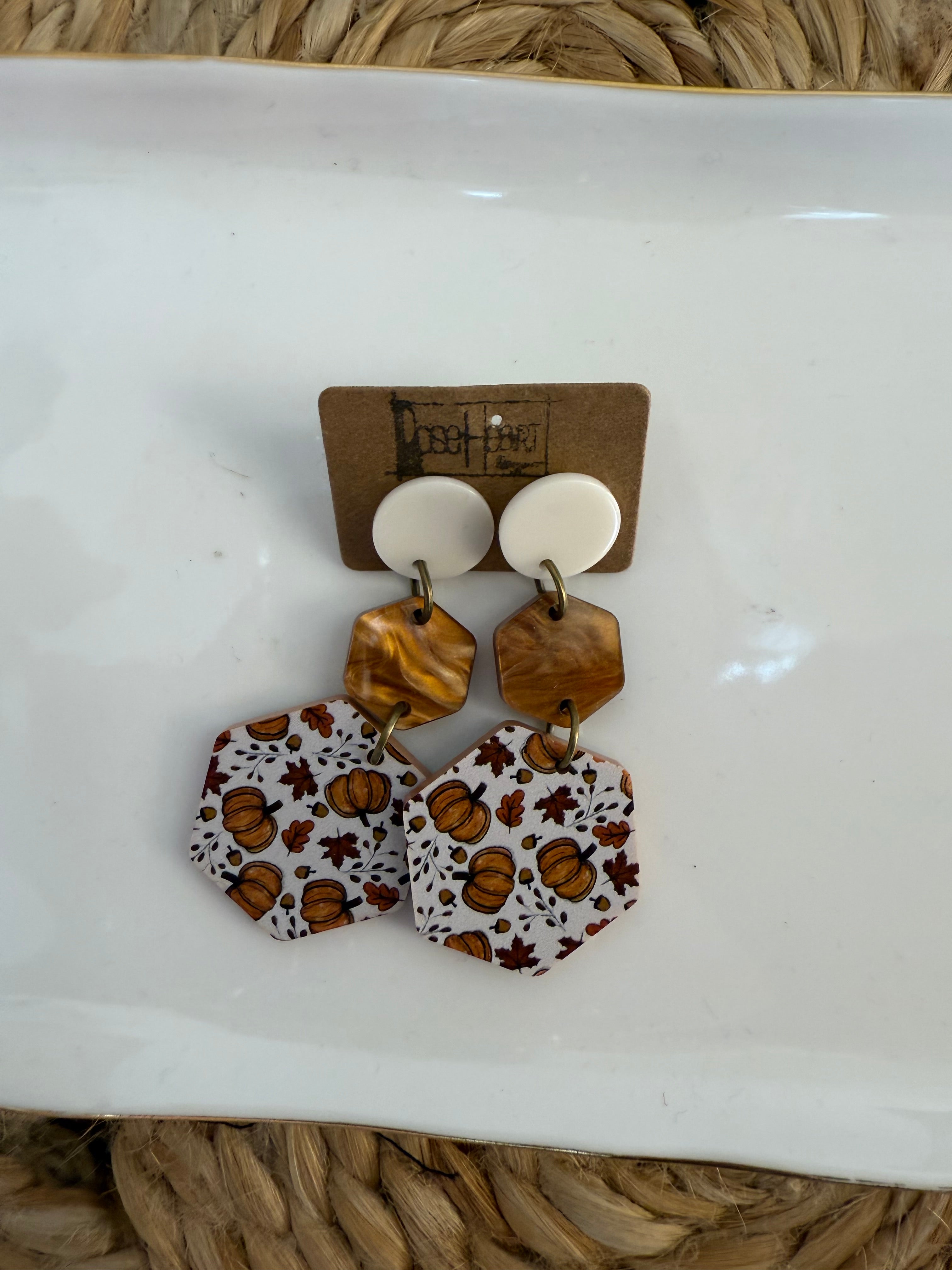 October Earrings-250 Jewelry-RH-The Lovely Closet, Women's Fashion Boutique in Alexandria, KY