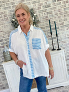 Feeling Fresh Top-Short Sleeves-The Lovely Closet-The Lovely Closet, Women's Fashion Boutique in Alexandria, KY