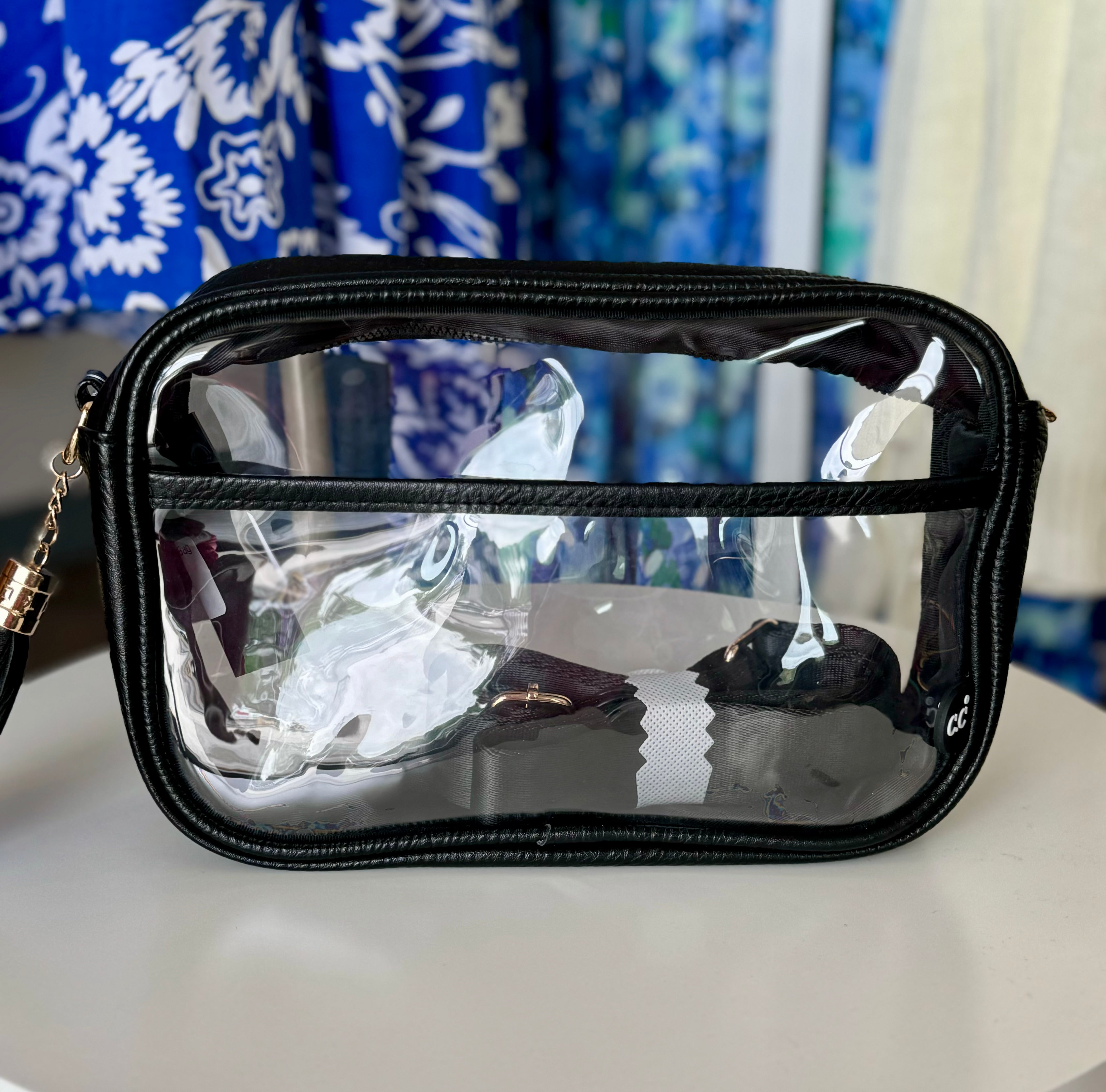 Clear Crossbody Sling Bag-290 Bags/Handbags-The Lovely Closet-The Lovely Closet, Women's Fashion Boutique in Alexandria, KY