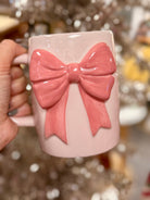 Mary Square Pink Mug Bow-350 Holiday-Mary Square-The Lovely Closet, Women's Fashion Boutique in Alexandria, KY