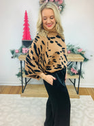 Leopard Luxe Sweater-140 Sweaters-The Lovely Closet-The Lovely Closet, Women's Fashion Boutique in Alexandria, KY