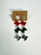 RoseHeart Earrings Holiday Collection-280 Accessories-RH-The Lovely Closet, Women's Fashion Boutique in Alexandria, KY