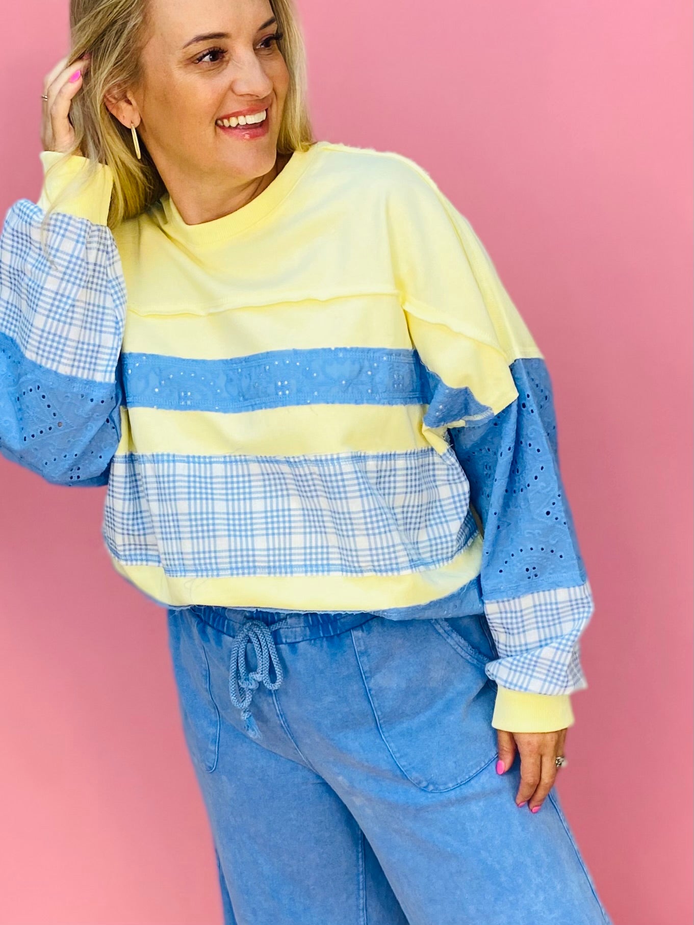 Sunshine State of Mind Pullover-110 Long Sleeve Top-FANTASTIC FAWN-The Lovely Closet, Women's Fashion Boutique in Alexandria, KY