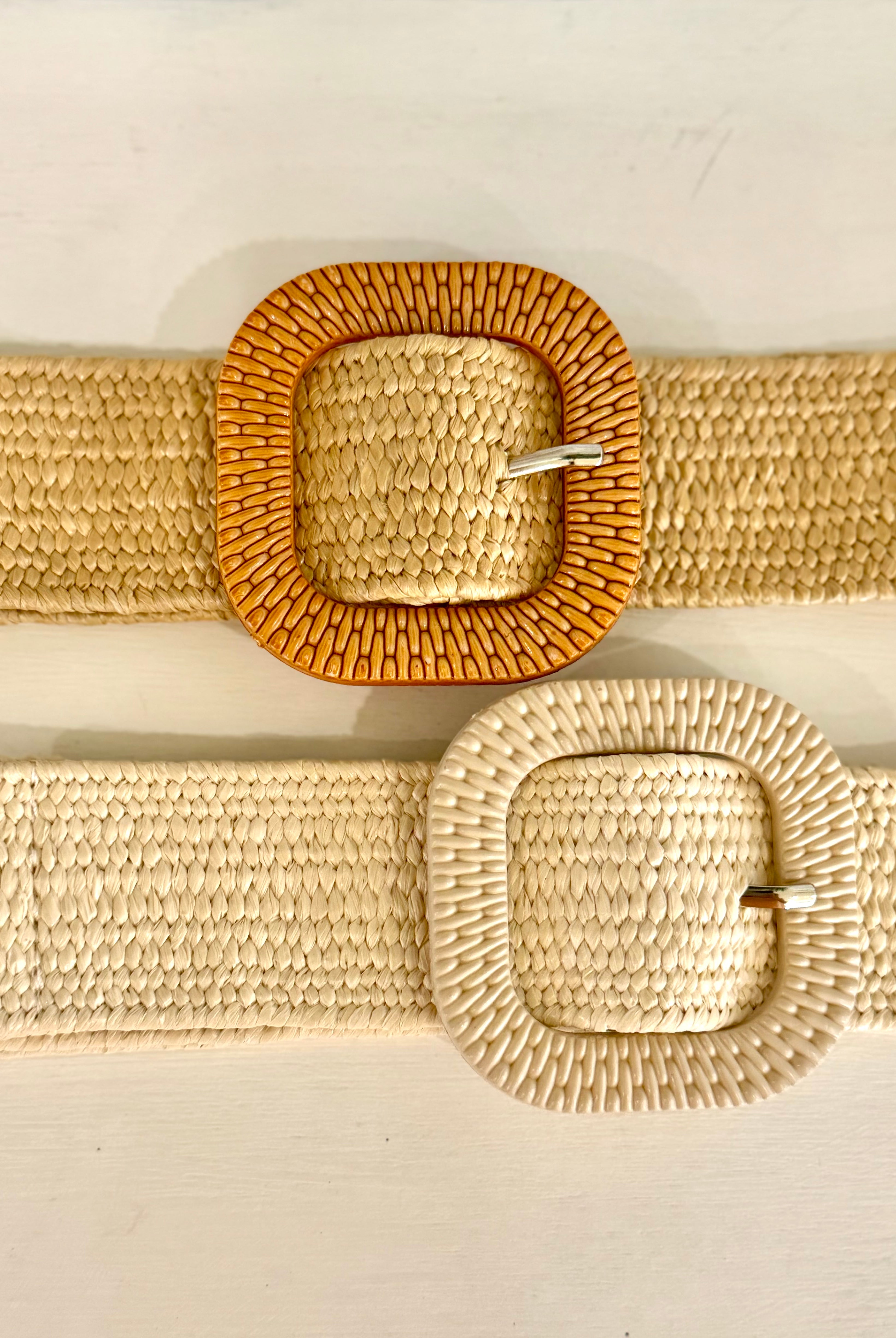 Rattan Belt-280 Accessories-The Lovely Closet-The Lovely Closet, Women's Fashion Boutique in Alexandria, KY