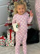 Mary Square Santa Baby Bows Mommy & Me Pajamas - Toddler Size-350 Holiday-Mary Square-The Lovely Closet, Women's Fashion Boutique in Alexandria, KY