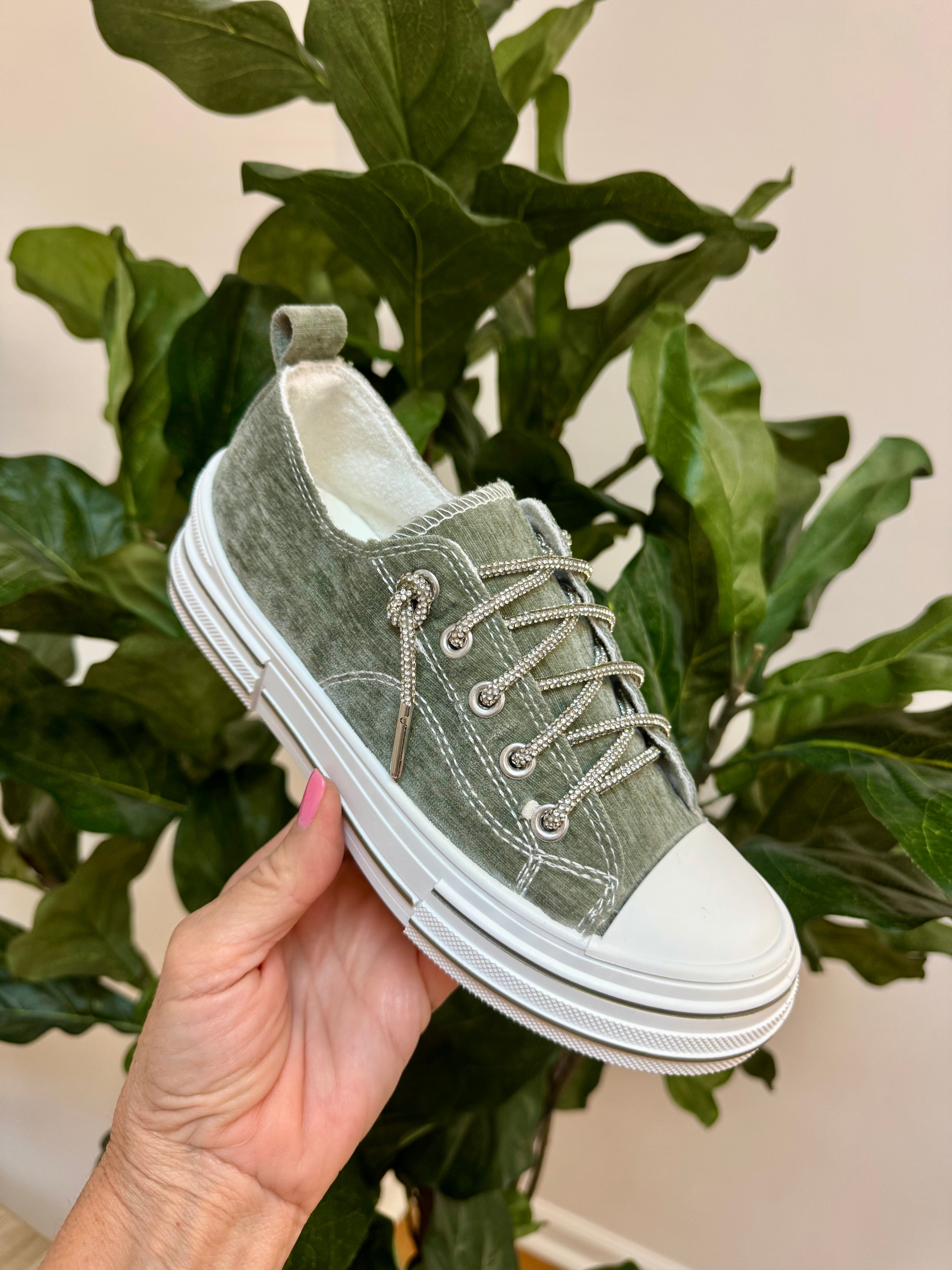 Very G Aman - Velvet Sage-270 Shoes-Very G-The Lovely Closet, Women's Fashion Boutique in Alexandria, KY