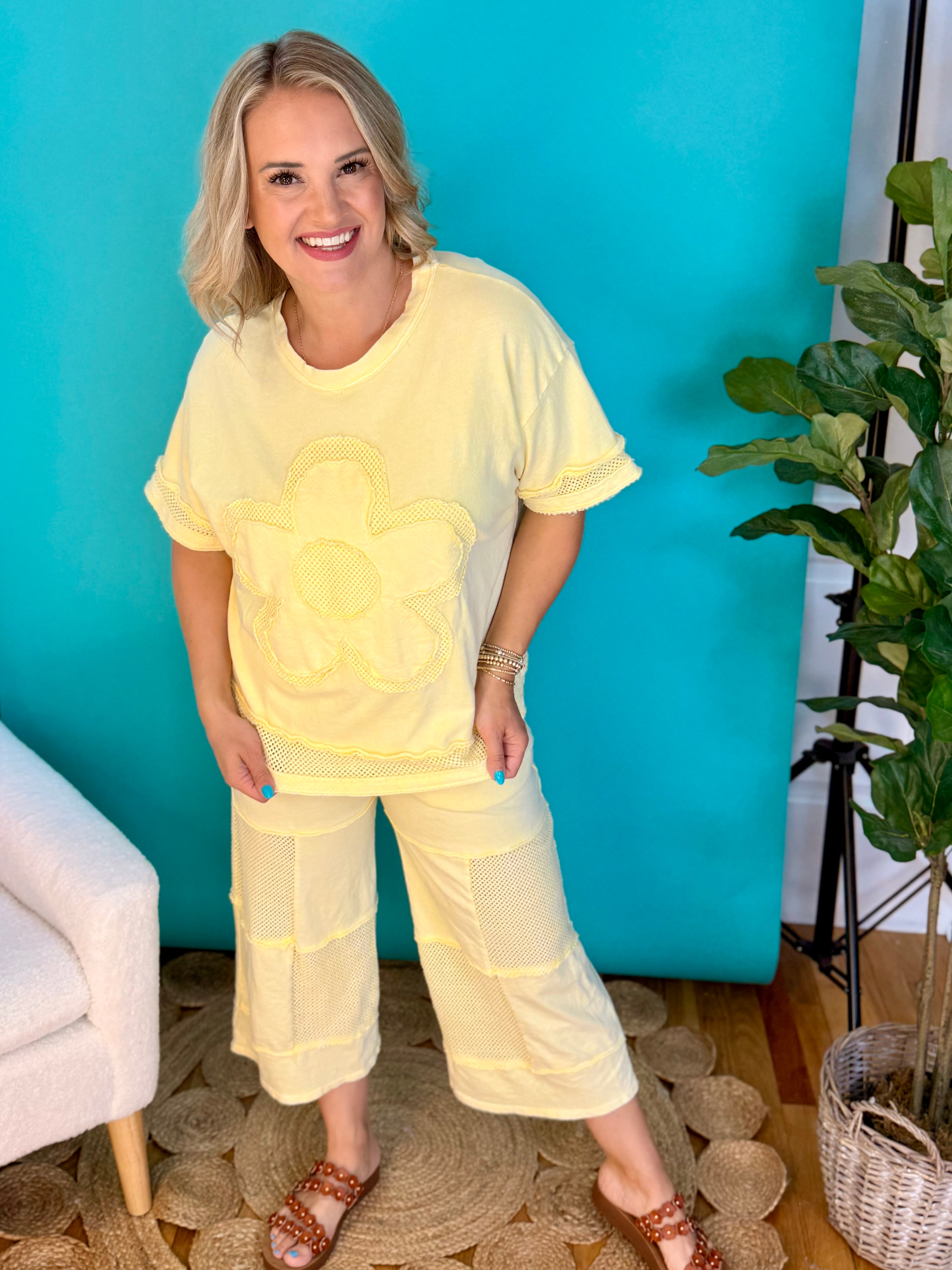 Sunshine Soul Mineral Wash Top-100 Short Sleeve Tops-J.Her-The Lovely Closet, Women's Fashion Boutique in Alexandria, KY