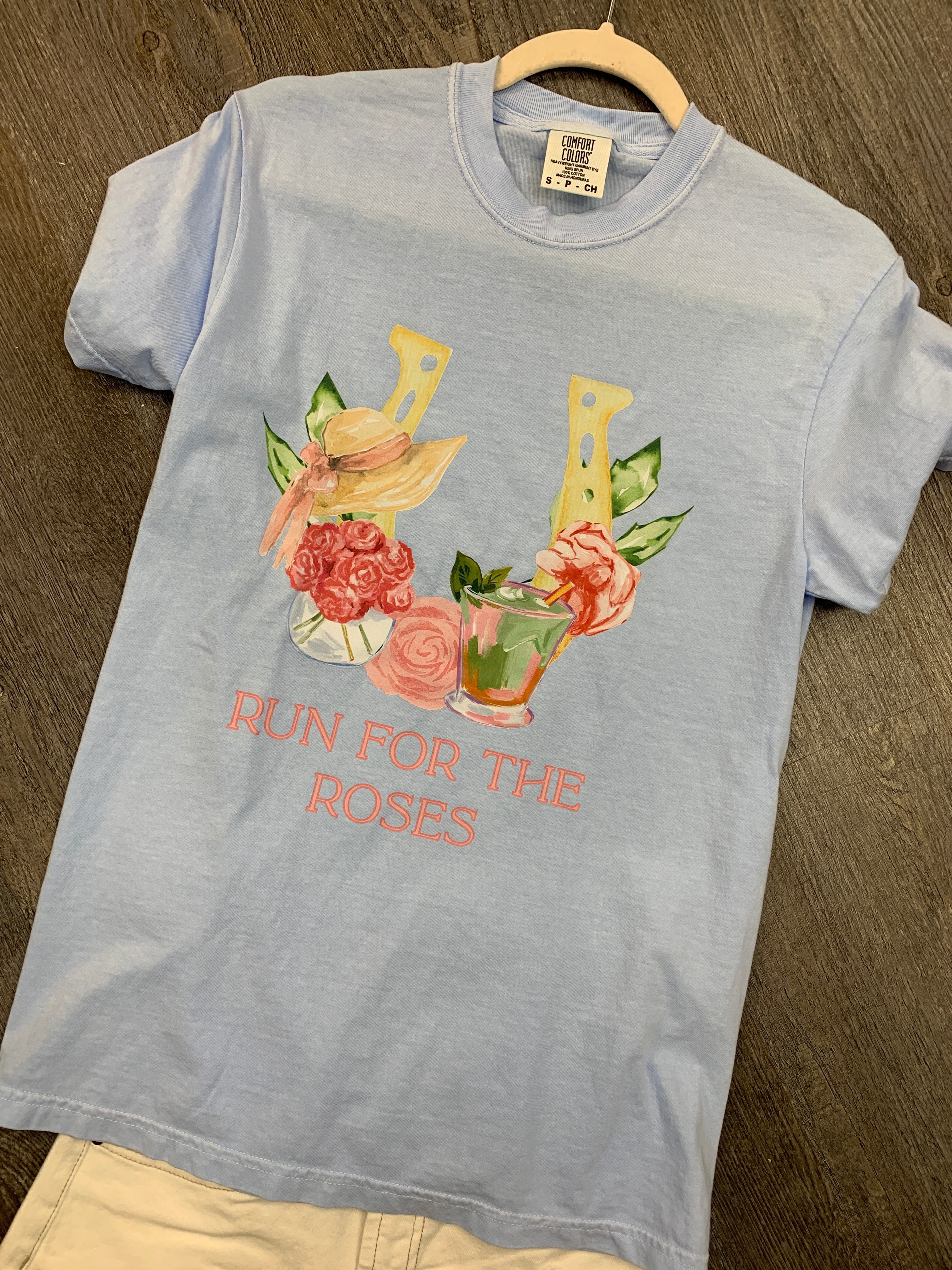 In Stock! Run For the Roses Graphic-130 Graphics-The Lovely Closet-The Lovely Closet, Women's Fashion Boutique in Alexandria, KY