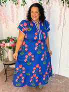 Pretty in Poppies Maxi Dress-180 Dresses-Umgee-The Lovely Closet, Women's Fashion Boutique in Alexandria, KY
