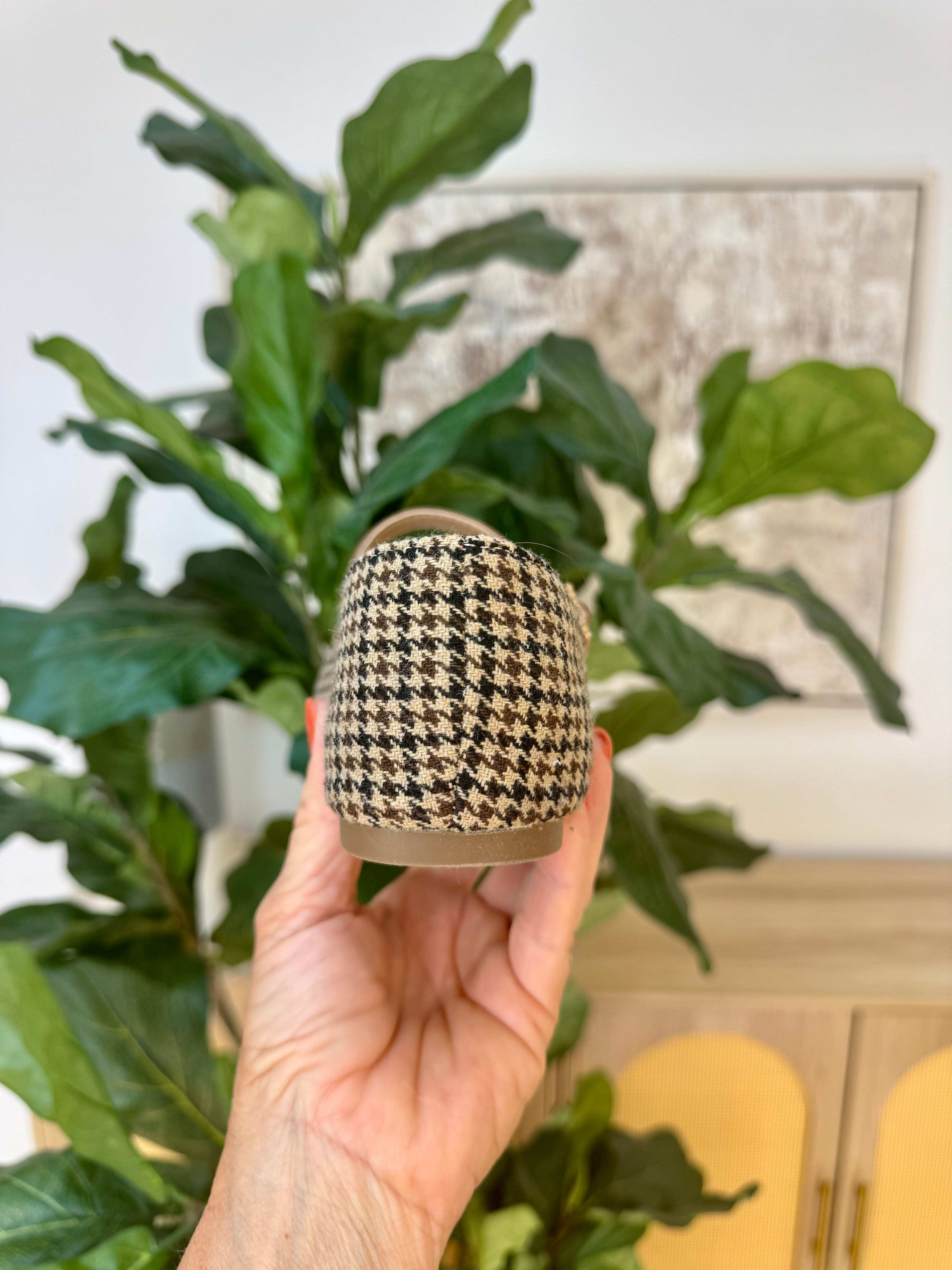 FINAL SALE Corkys Own it - Black Houndstooth-270 Shoes-Corkys-The Lovely Closet, Women's Fashion Boutique in Alexandria, KY