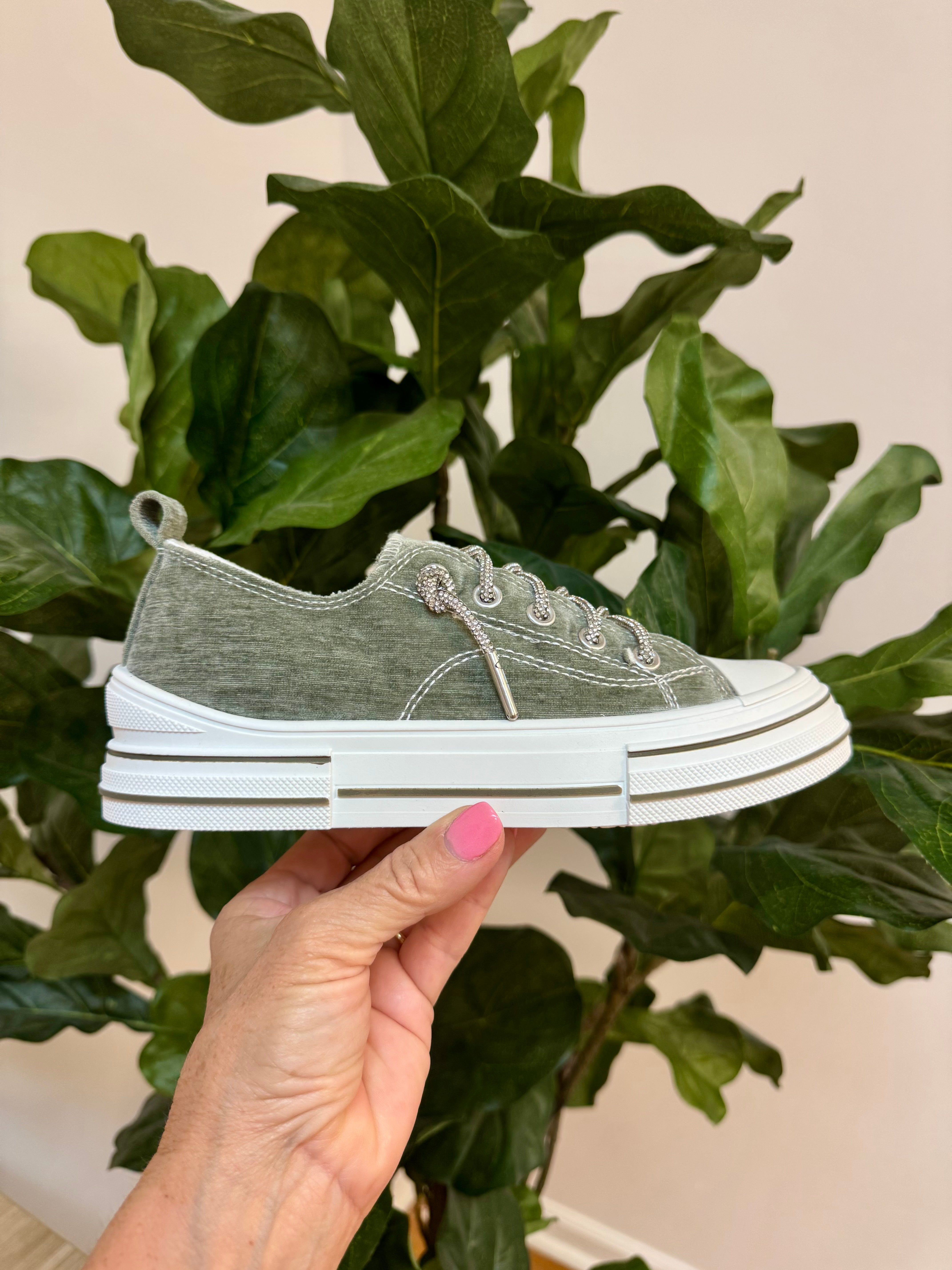Very G Aman - Velvet Sage-270 Shoes-Very G-The Lovely Closet, Women's Fashion Boutique in Alexandria, KY