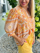 This is My Color Blouse-110 Long Sleeve Top-The Lovely Closet-The Lovely Closet, Women's Fashion Boutique in Alexandria, KY