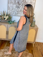 Get Out Of Town Midi Dress - Ash-180 Dresses-Doe and Rae-The Lovely Closet, Women's Fashion Boutique in Alexandria, KY