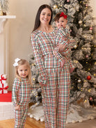 Mary Square Luxury Pajamas - Family Plaid-350 Holiday-Mary Square-The Lovely Closet, Women's Fashion Boutique in Alexandria, KY