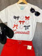 I Love Bows and Baseball-130 Graphics-The Lovely Closet-The Lovely Closet, Women's Fashion Boutique in Alexandria, KY