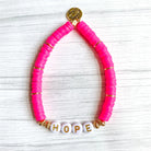 Hope Disk Bead Bracelet-250 Jewelry-The Lovely Closet-The Lovely Closet, Women's Fashion Boutique in Alexandria, KY