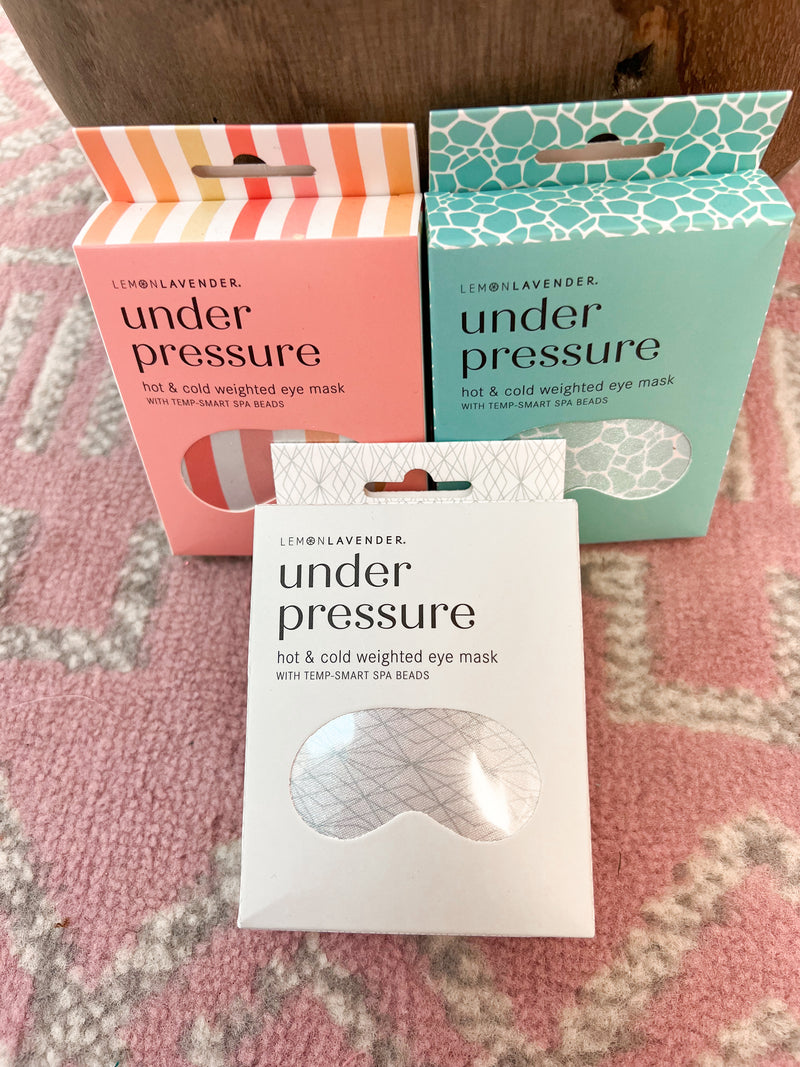 Under Pressure Cold & Hot Weighted Eye Mask