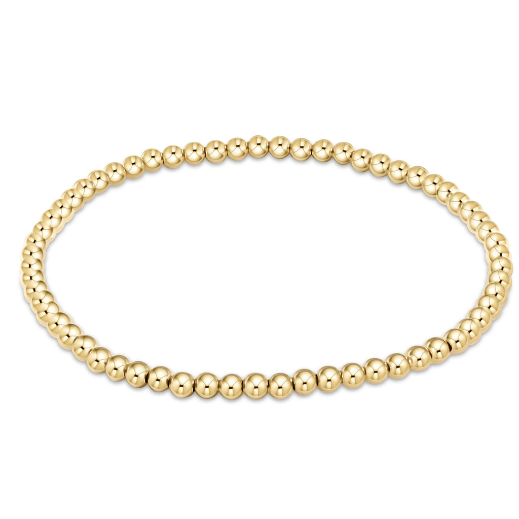 Egirl Classic 3mm Gold Bracelet-eNewton-The Lovely Closet, Women's Fashion Boutique in Alexandria, KY