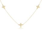 Gold Signature Cross Simplicity Necklace-Necklaces-eNewton-The Lovely Closet, Women's Fashion Boutique in Alexandria, KY